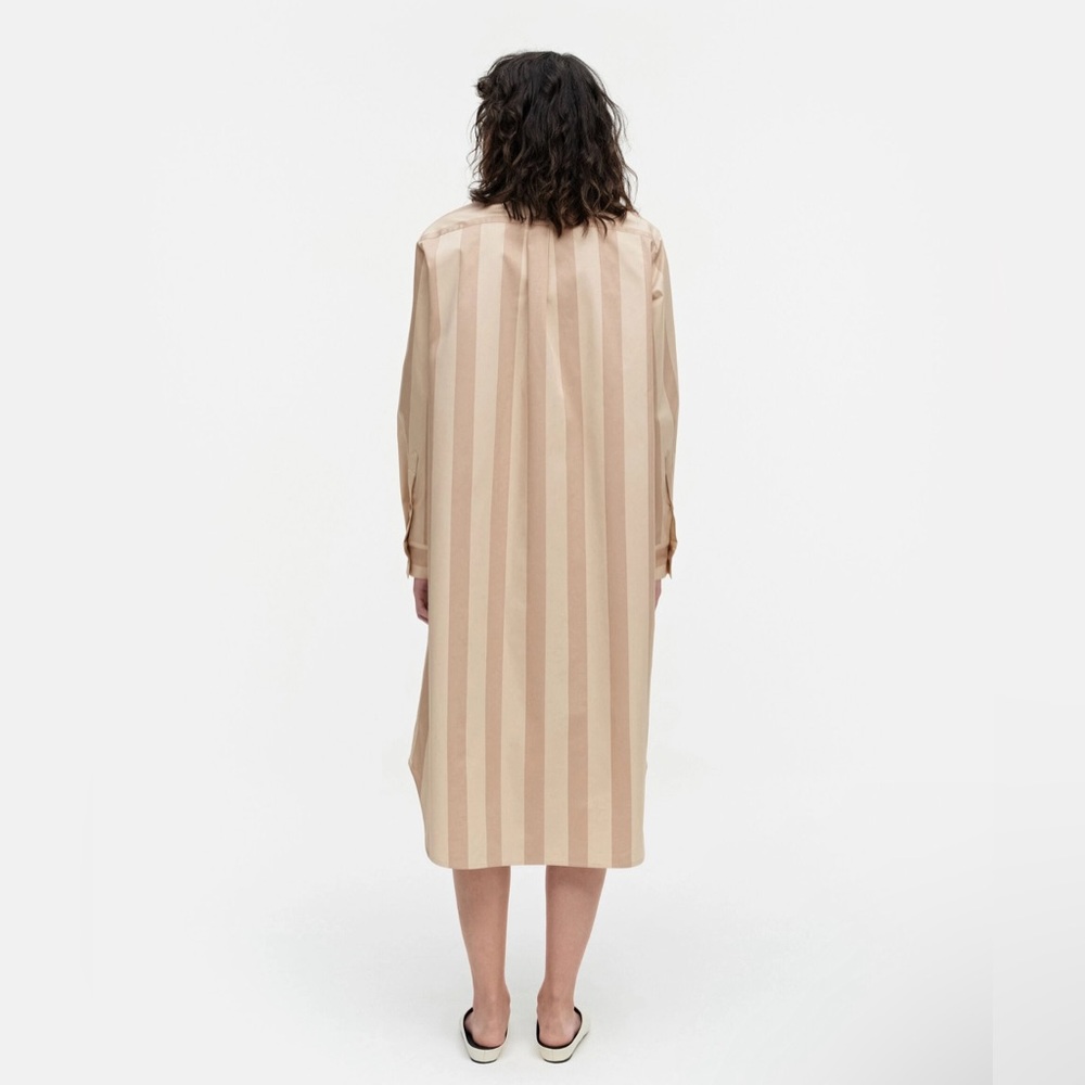 Marimekko Askare Linja Cotton Shirt Dress - Picture 3 of 7